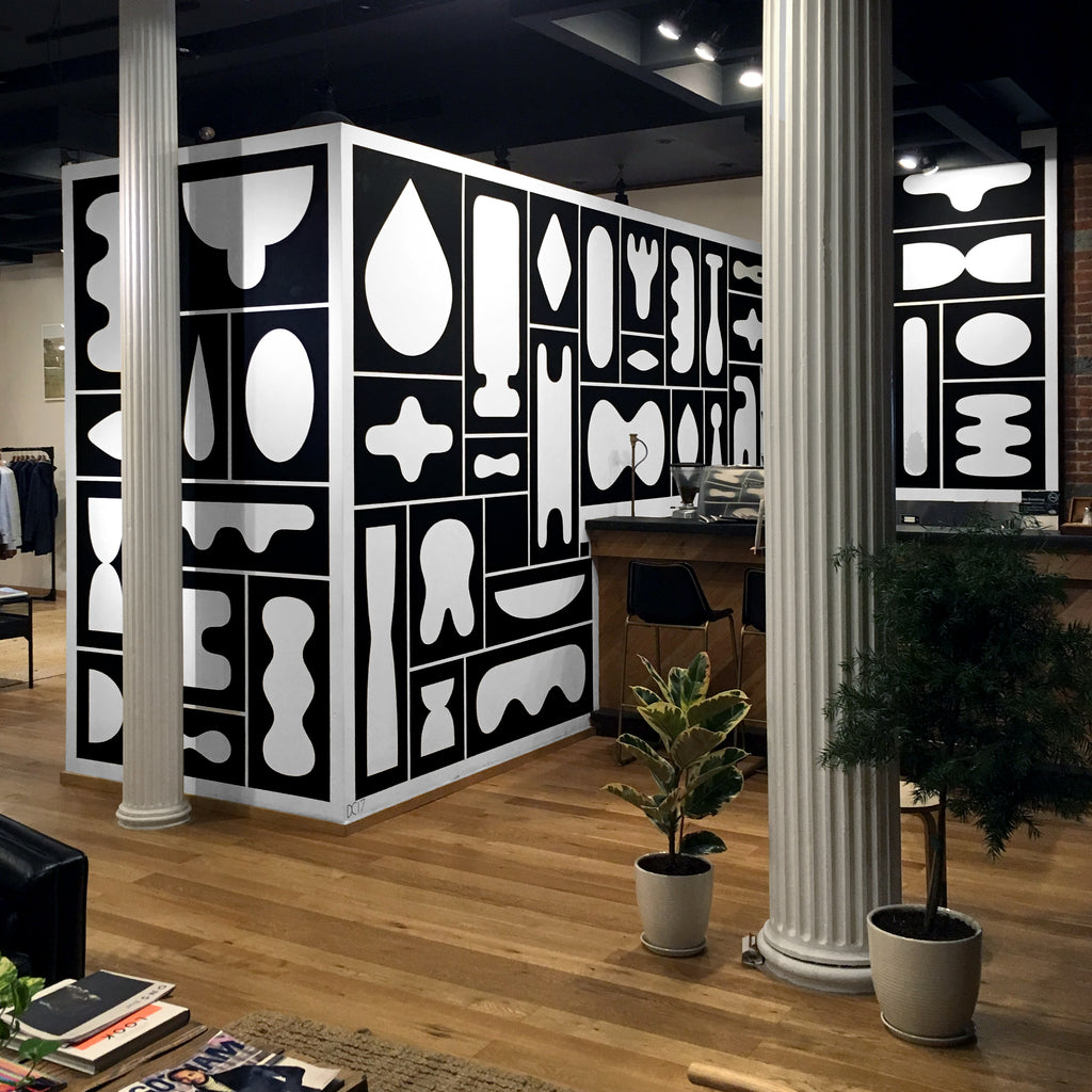 Custom Commission by Dan Covert titled "Site-Specific Series: Murals" - 1.