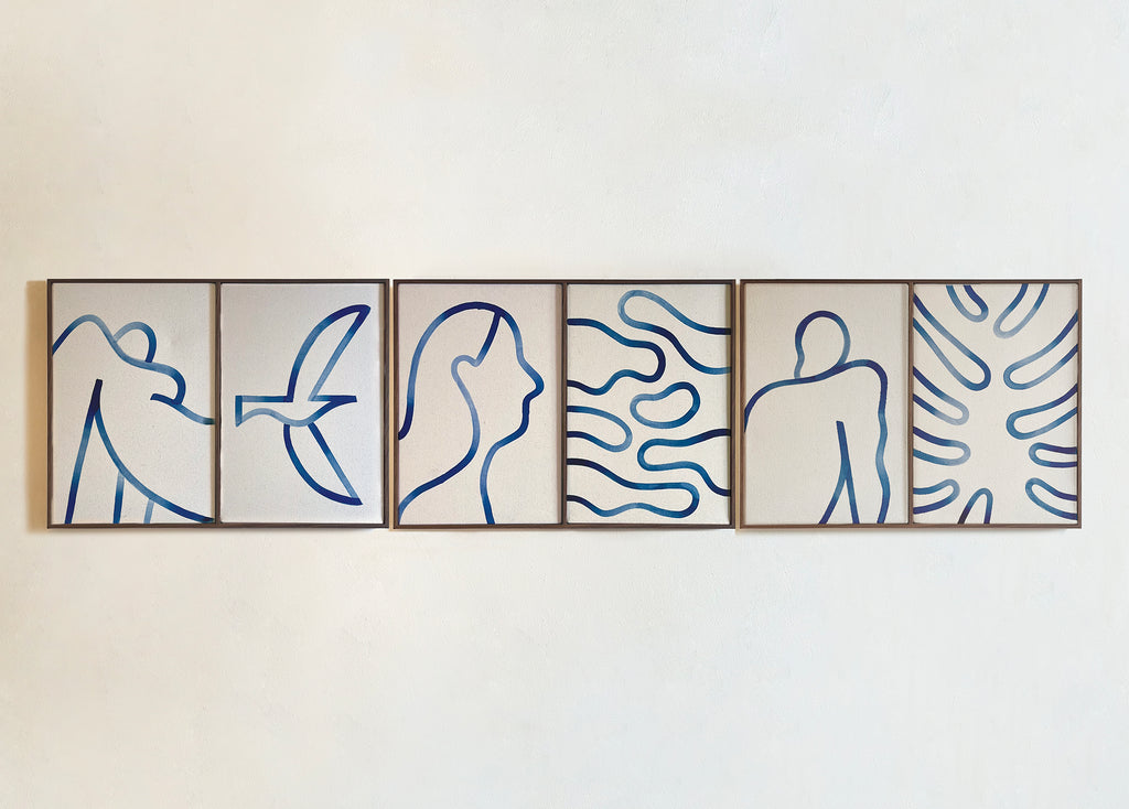 Painting by Lourenço Providência titled "Céu" - 10.