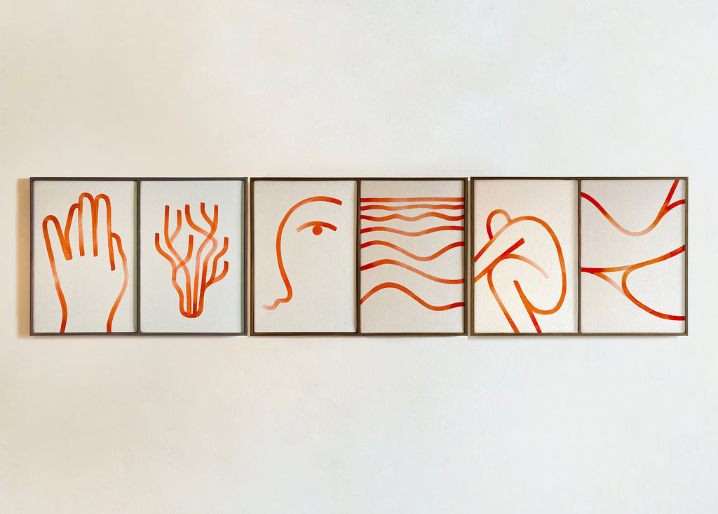 Painting by Lourenço Providência titled "Mão" - 9.