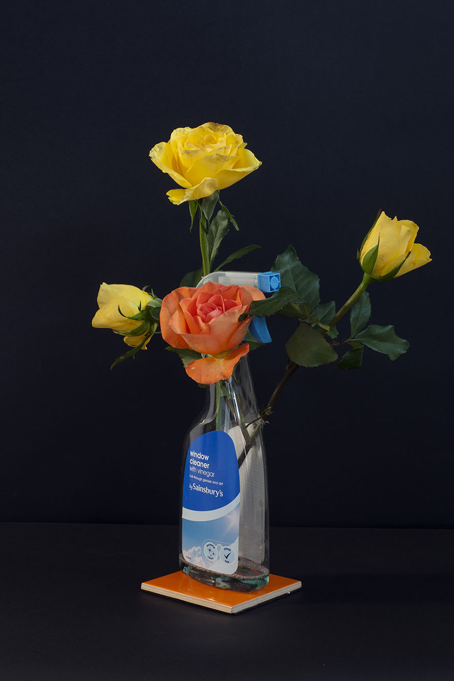 Photography by Maria de la O Garrido titled "Almost empty plastic bottles of whatever #1" - 2.