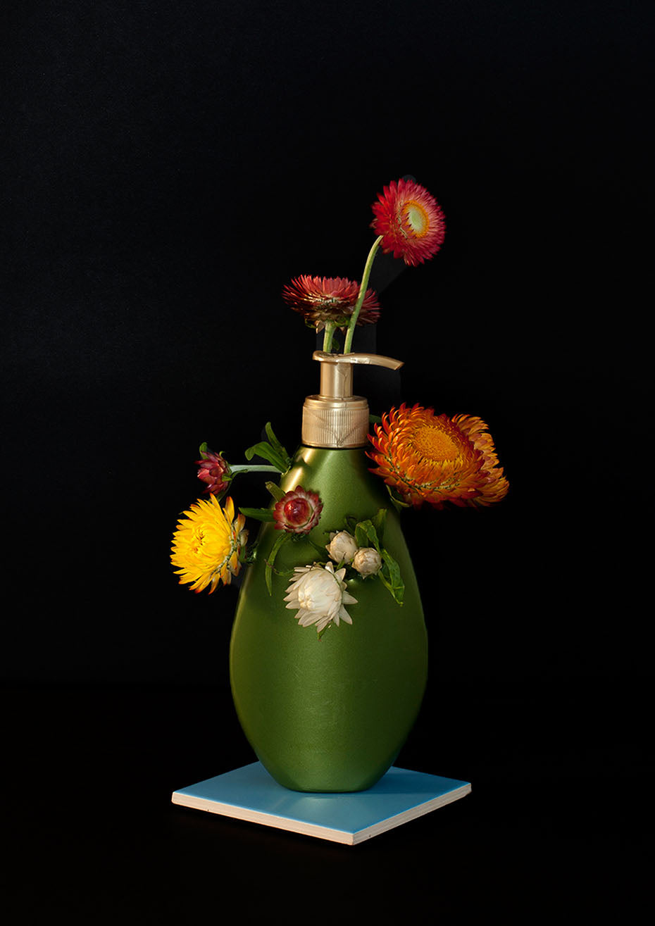 Photography by Maria de la O Garrido titled "Almost empty plastic bottles of whatever #5" - 2.