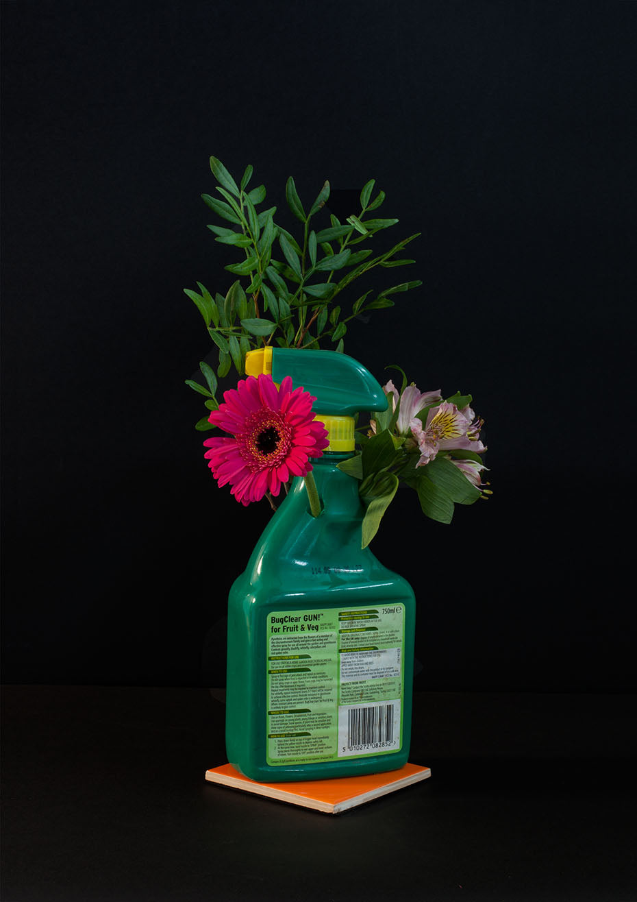 Photography by Maria de la O Garrido titled "Almost empty plastic bottles of whatever #6" - 2.