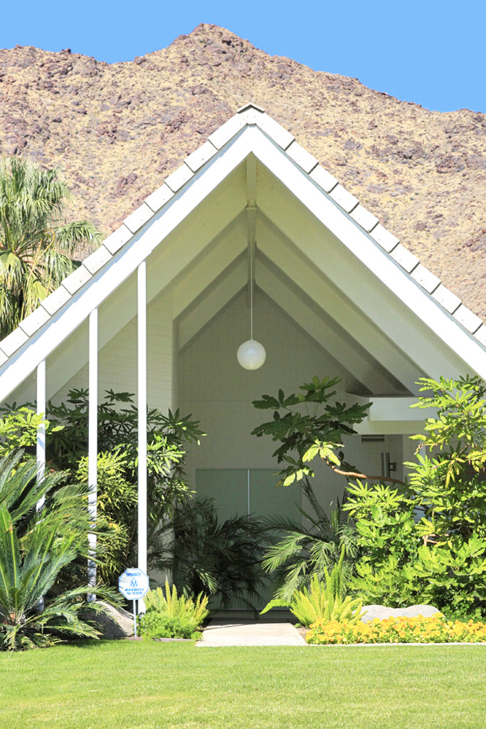 Photography by Dolly Faibyshev titled "A-Frame House" - 2.