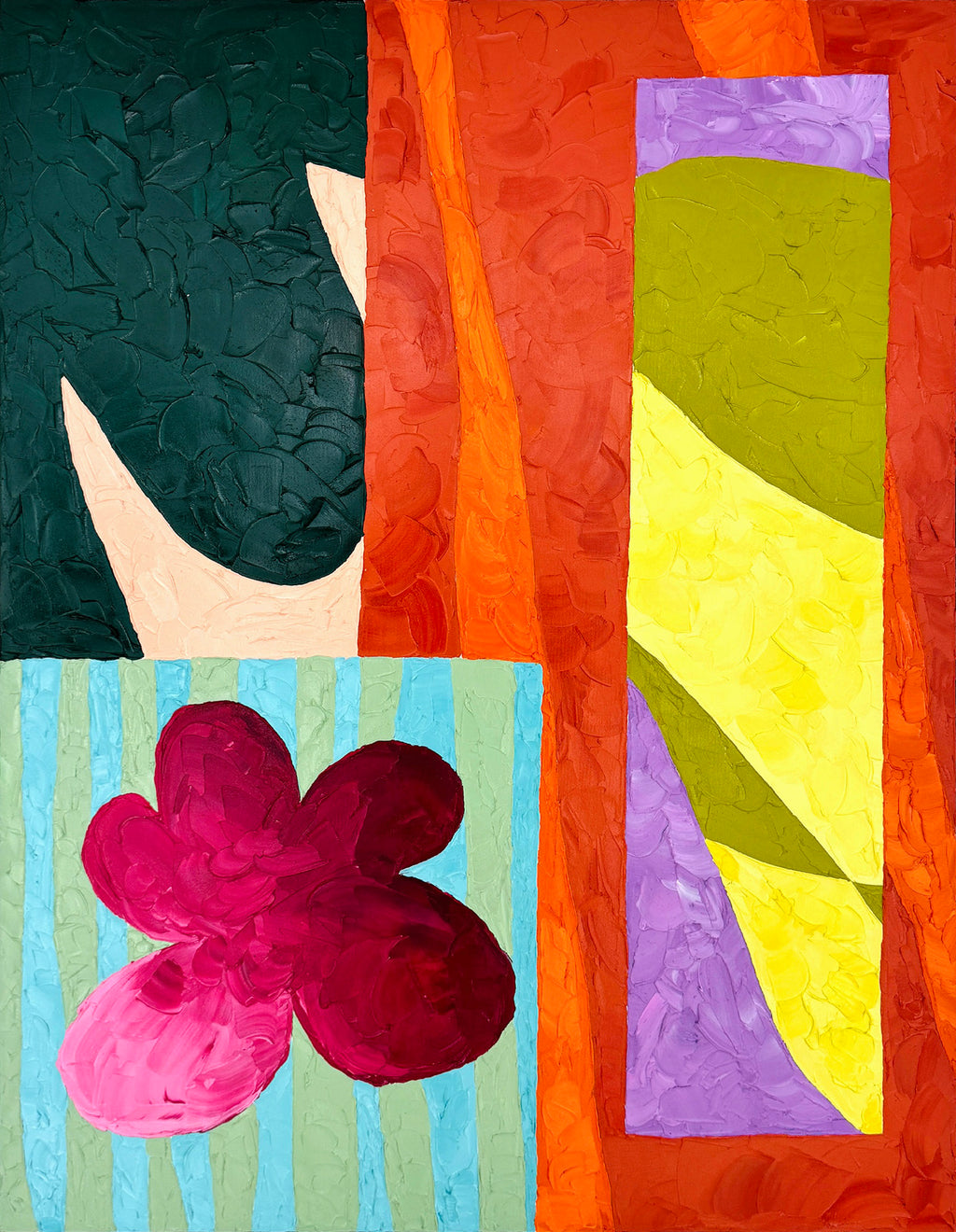 Painting by Alex Proba titled "Field of Dreams" - 2.