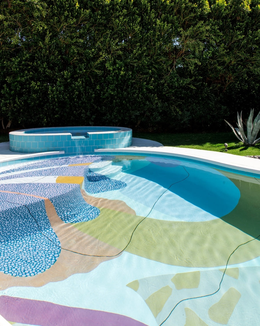 Custom Commission by Alex Proba titled "Site-Specific Series: Pool Murals" - 3.