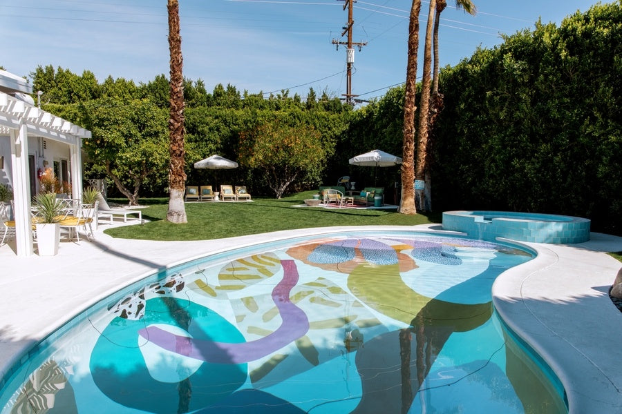 Custom Commission by Alex Proba titled "Site-Specific Series: Pool Murals" - 4.