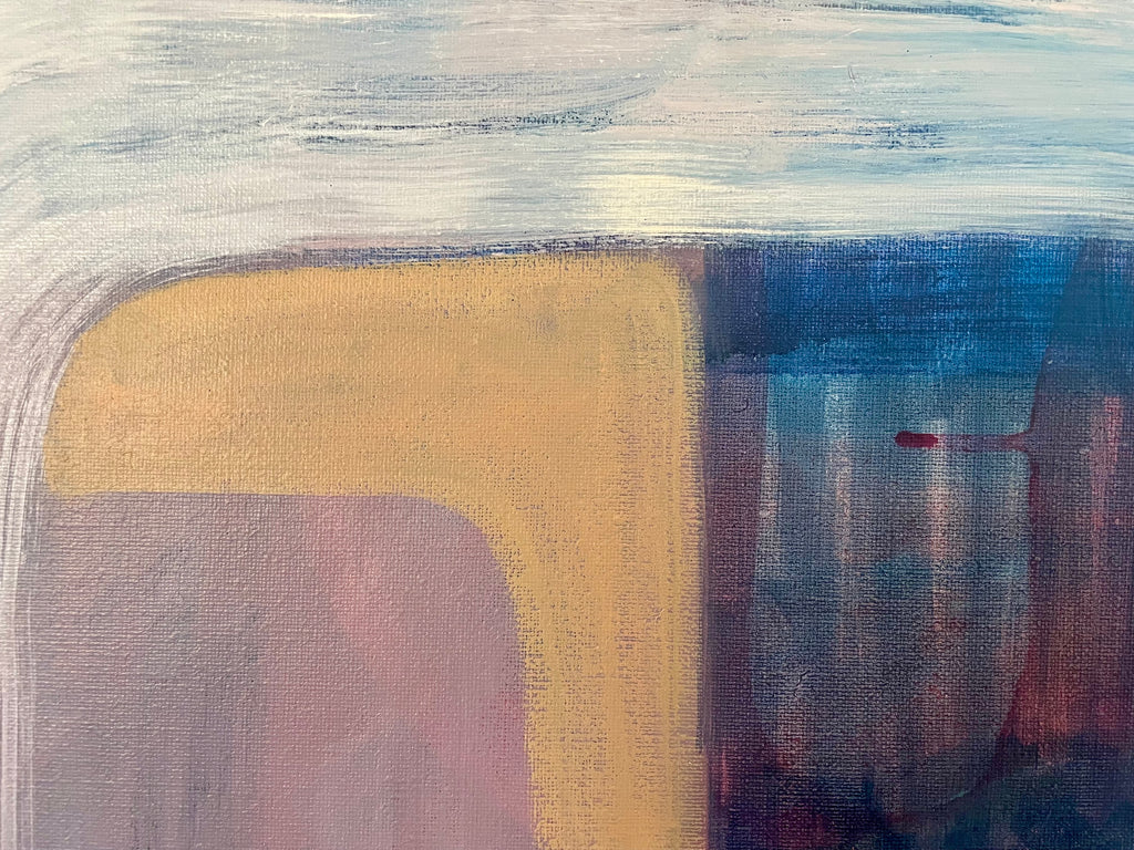 Painting by Aliza Cohen titled "Monsoon" - 5.