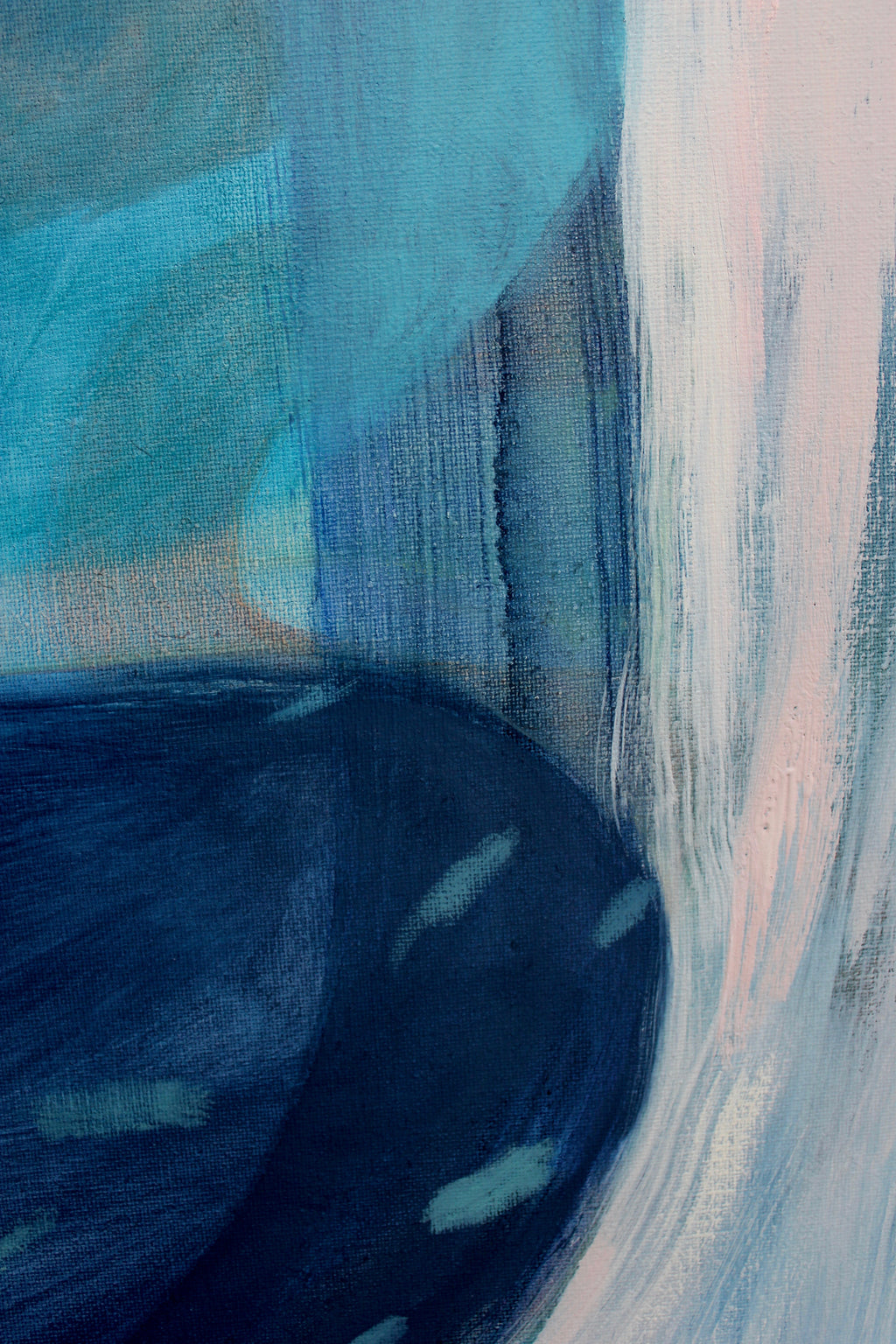 Painting by Aliza Cohen titled "Monsoon" - 7.
