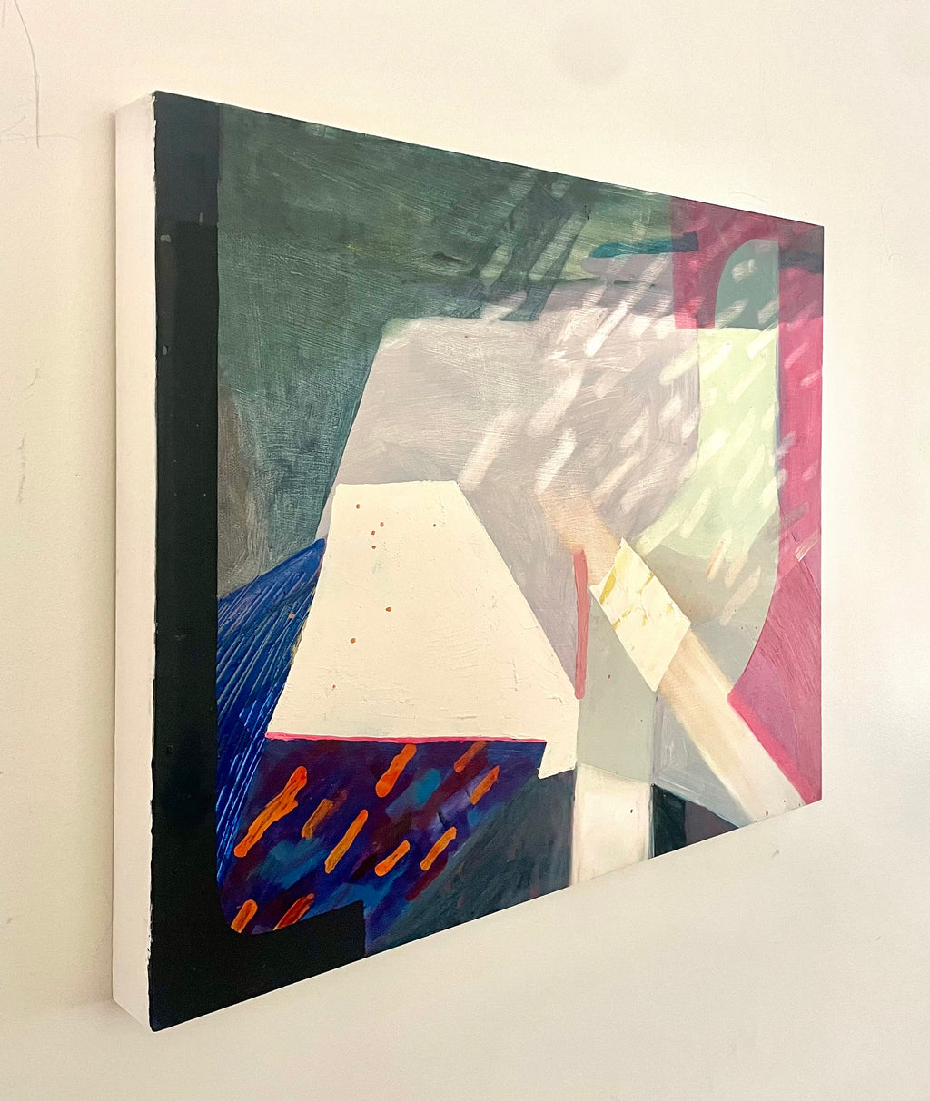 Painting by Aliza Cohen titled "Scattered Shower" - 3.