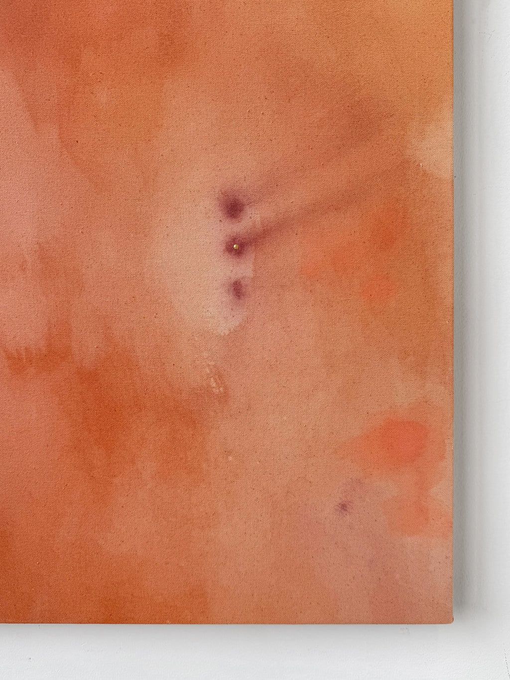 Painting by Allison Strickland titled "Centerpoint" - 6.