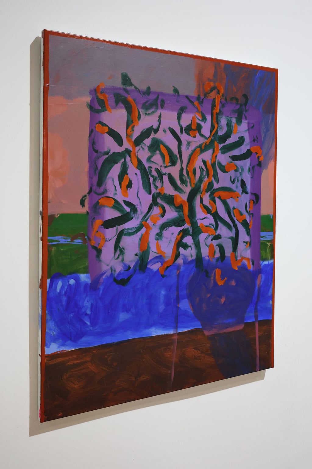 Painting by Amber Hearn titled "Making Home Again" - 3.