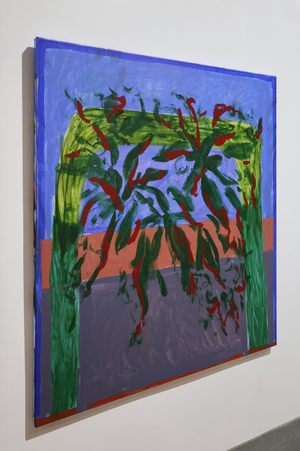 Painting by Amber Hearn titled "Seeing The World Again" - 3.