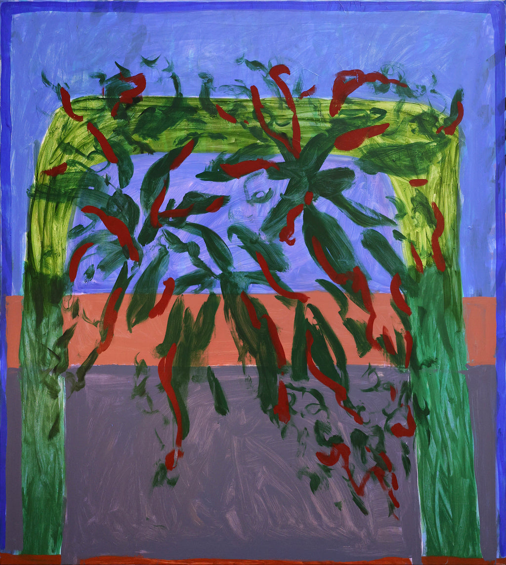 Painting by Amber Hearn titled "Seeing The World Again" - 2.