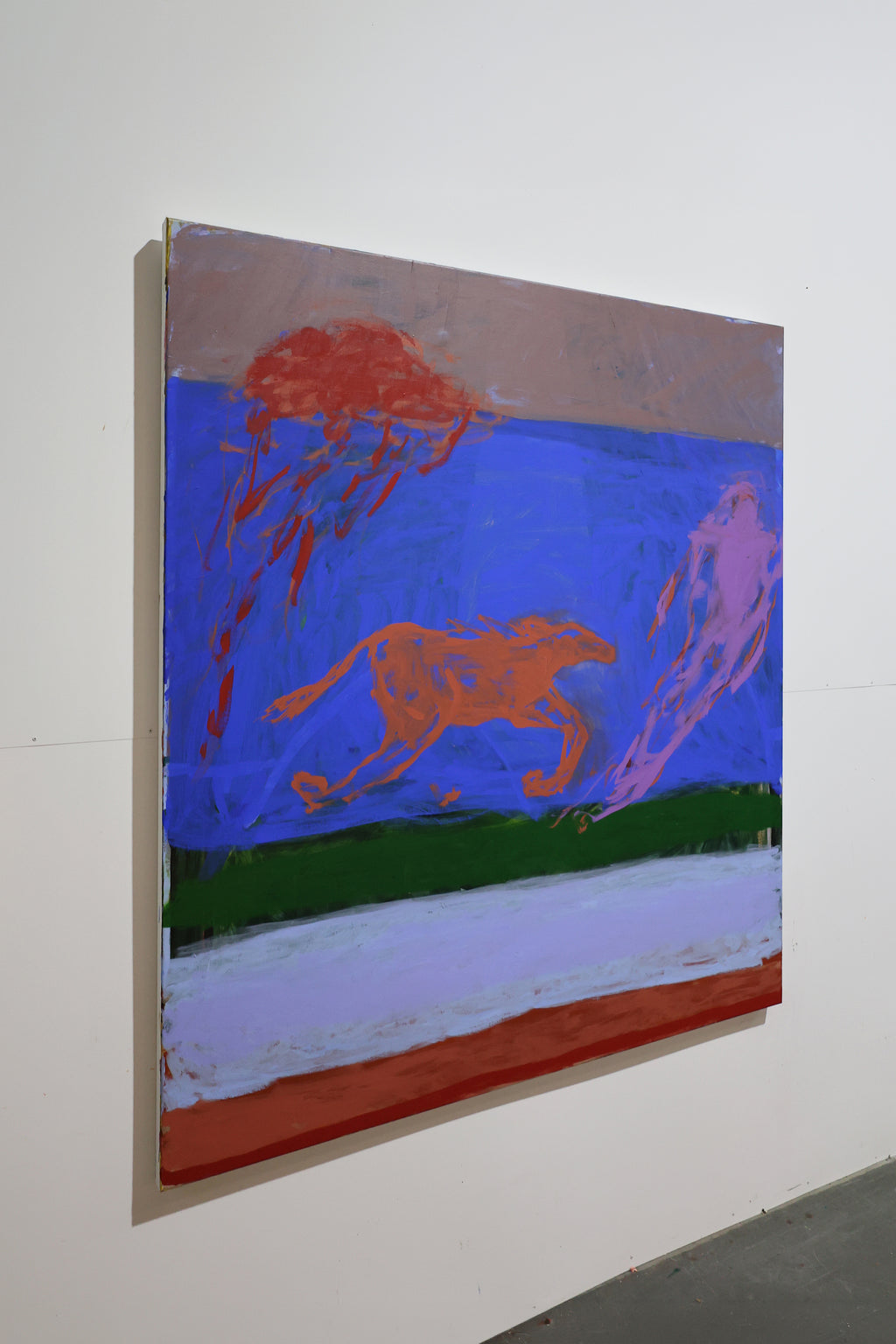 Painting by Amber Hearn titled "The Escape" - 3.