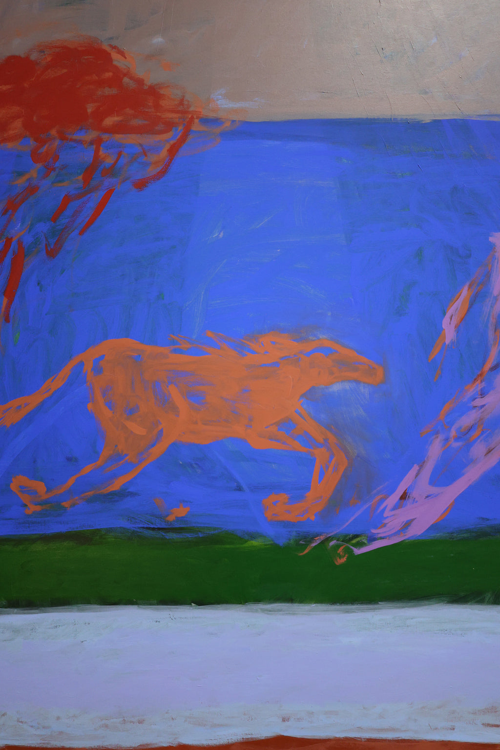 Painting by Amber Hearn titled "The Escape" - 4.