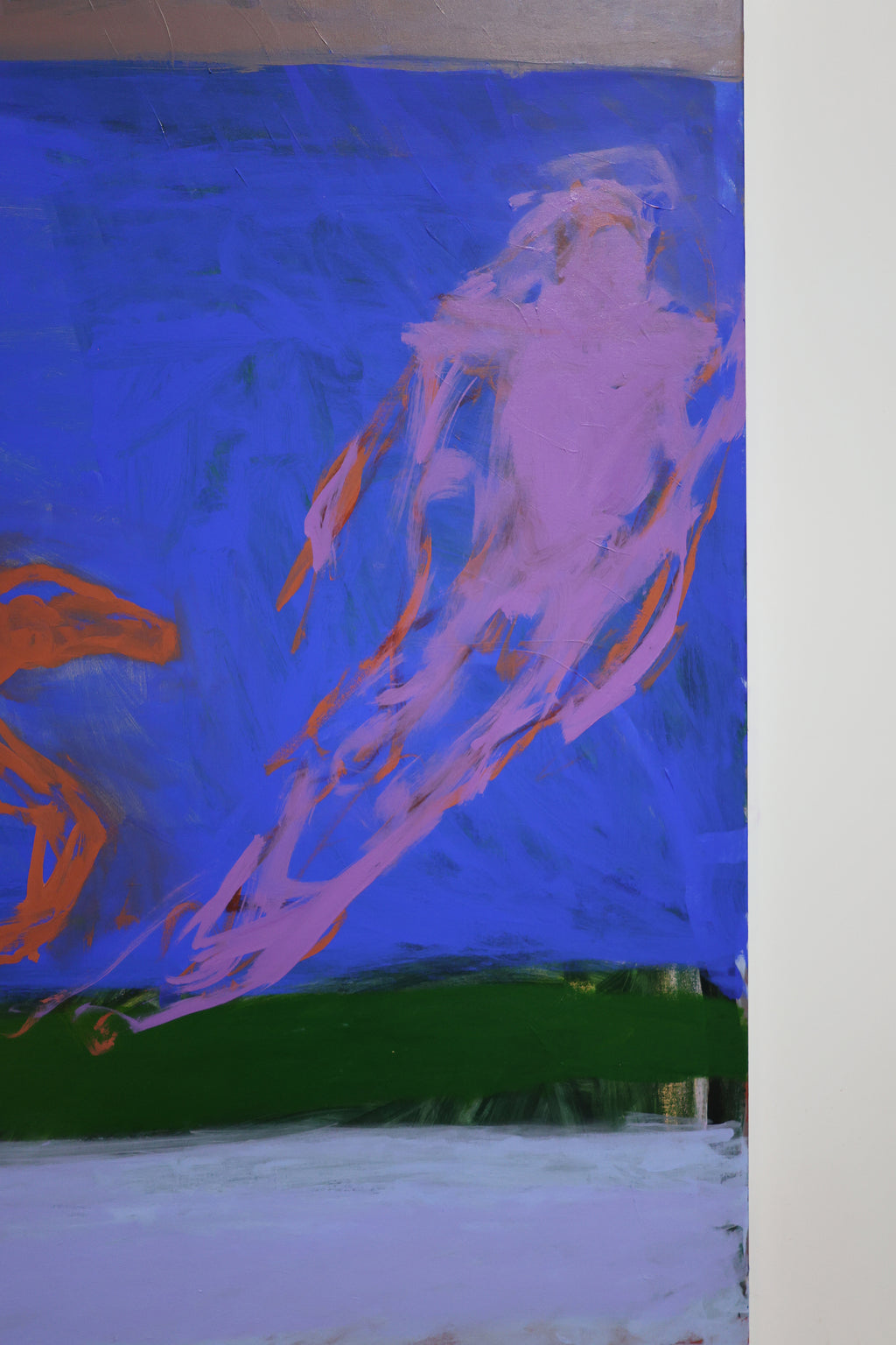 Painting by Amber Hearn titled "The Escape" - 5.