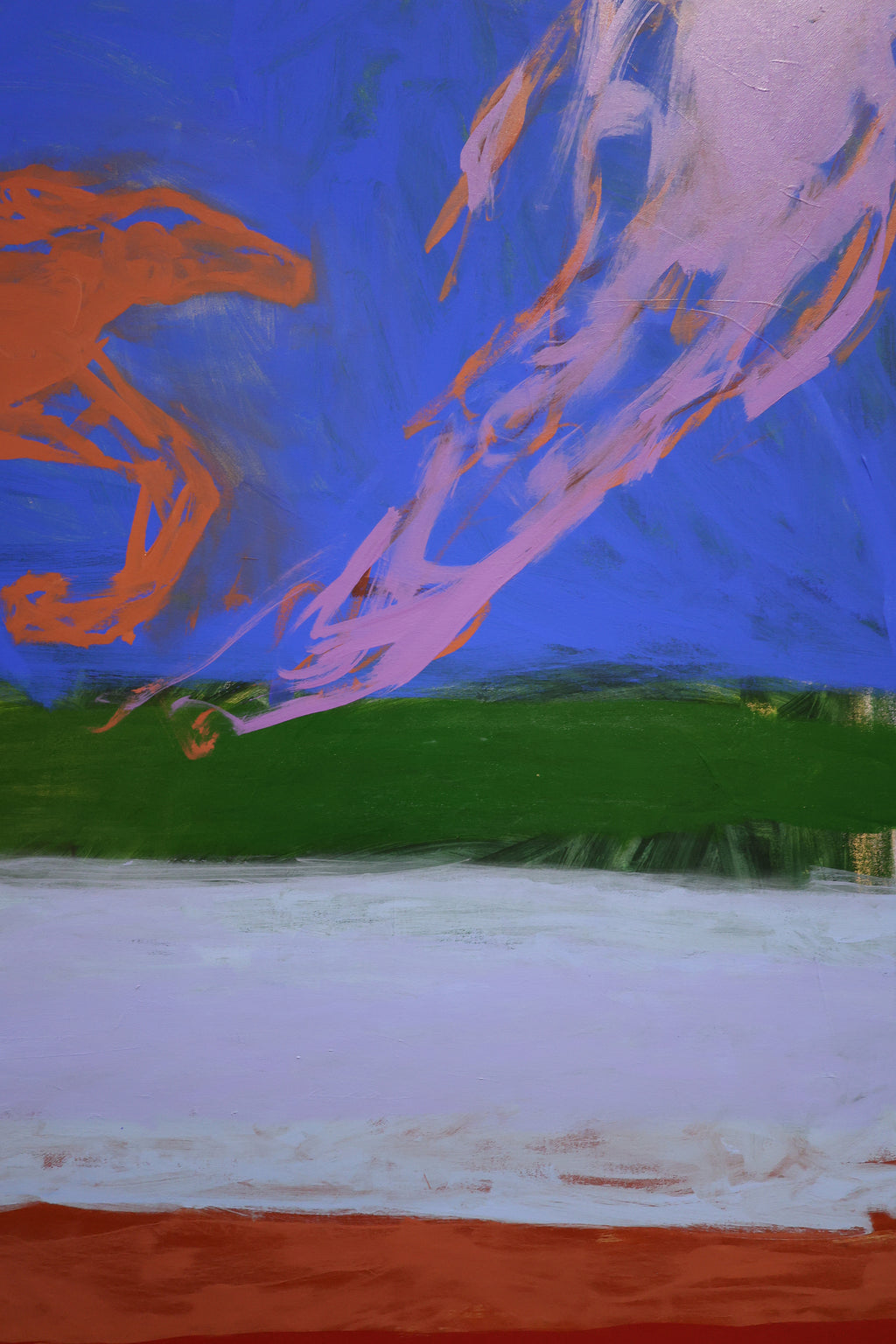 Painting by Amber Hearn titled "The Escape" - 6.