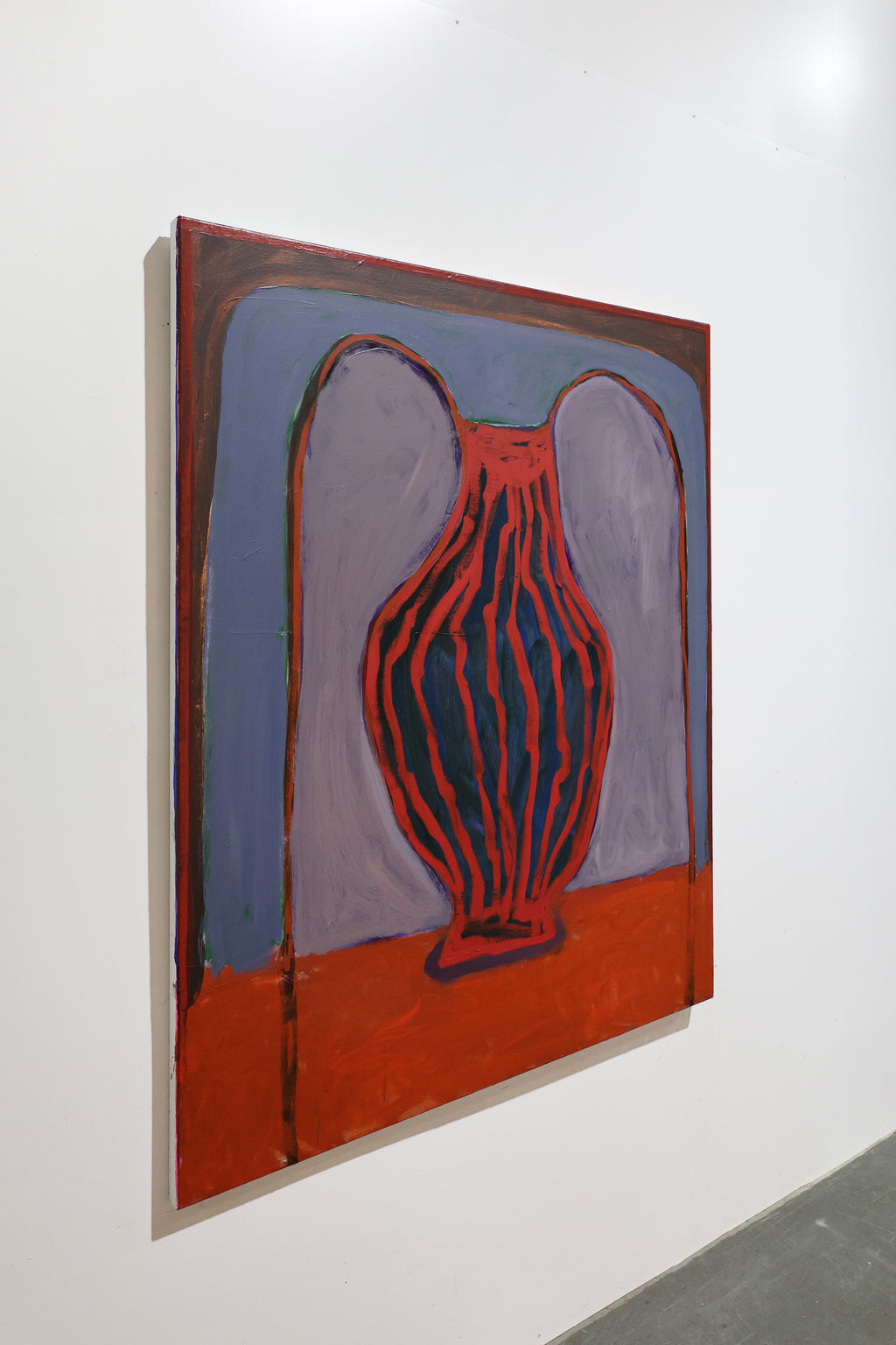 Painting by Amber Hearn titled "Things I Gather" - 3.