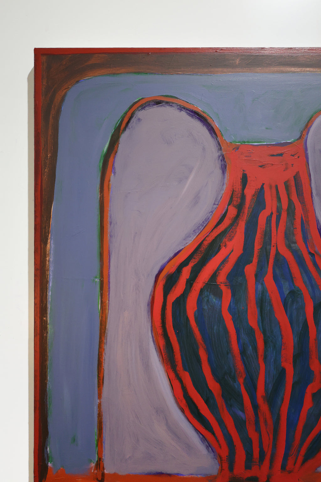 Painting by Amber Hearn titled "Things I Gather" - 4.