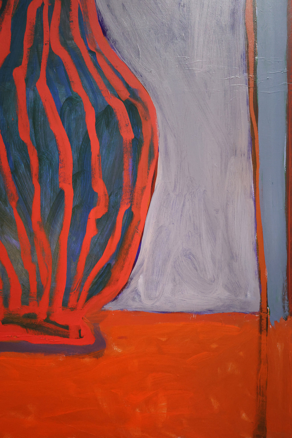 Painting by Amber Hearn titled "Things I Gather" - 5.