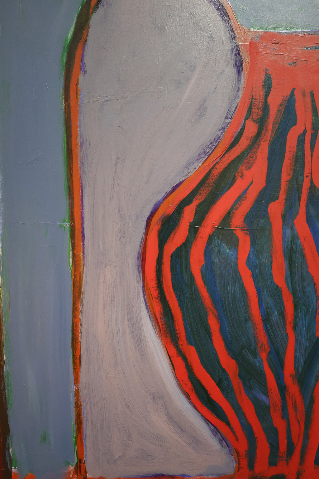 Painting by Amber Hearn titled "Things I Gather" - 6.