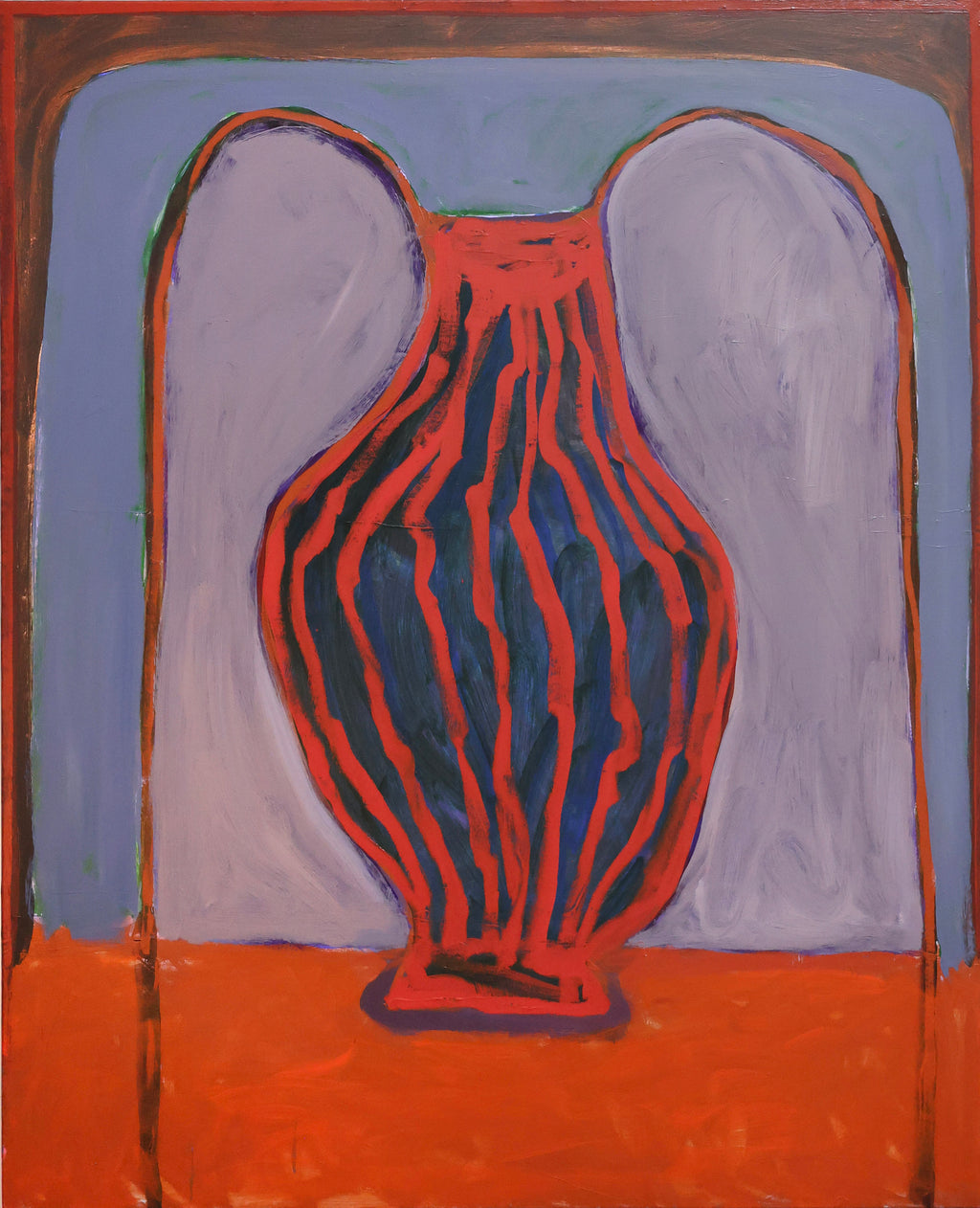 Painting by Amber Hearn titled "Things I Gather" - 2.