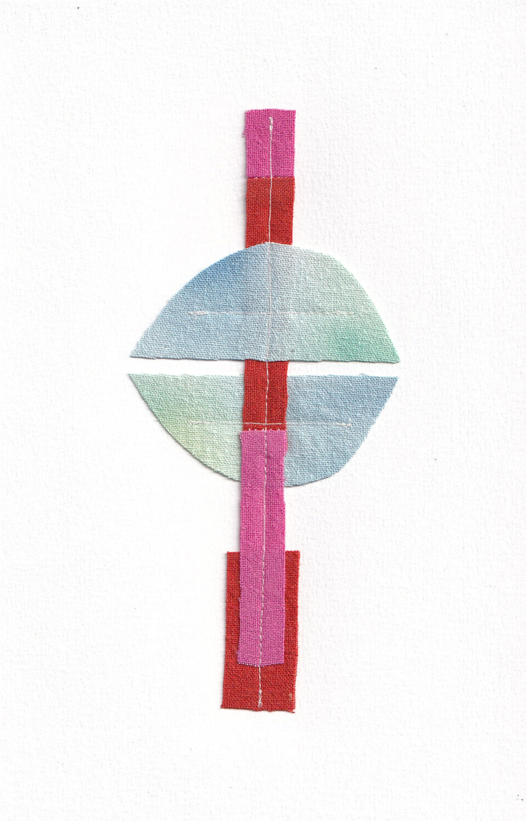 Mixed Media by Anastasia Greer titled "Clam Tension" - 2.