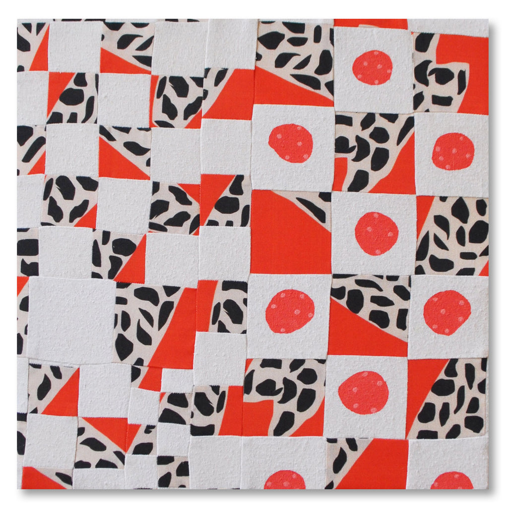 Painting by Anastasia Greer titled "The Eel Took My Pepperoni and That's All I Had" - 2.