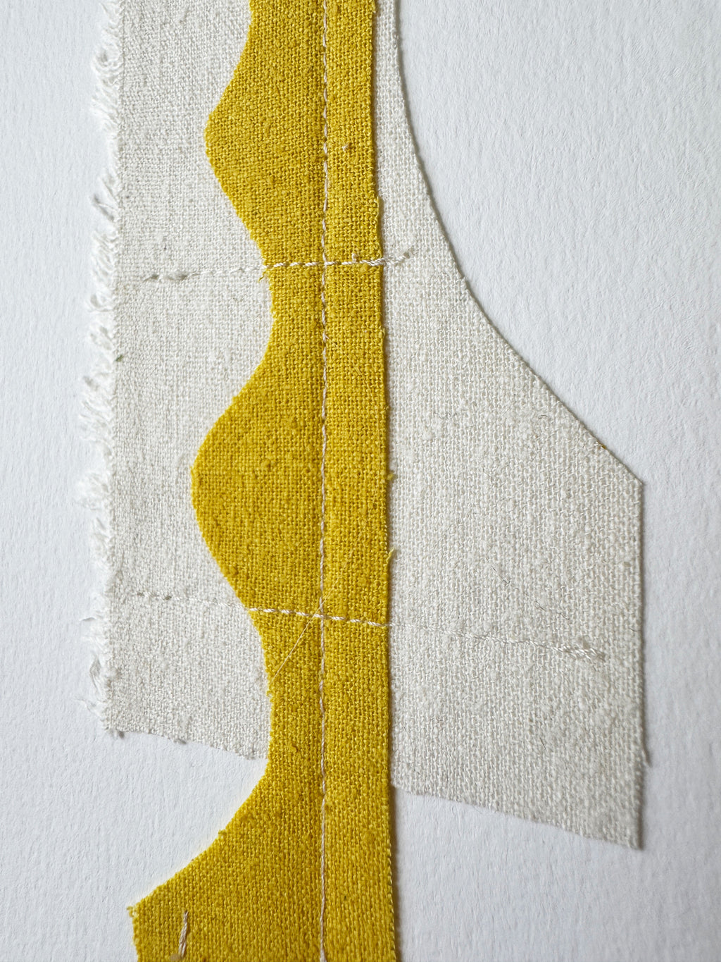 Mixed Media by Anastasia Greer titled "Lemon Ripple" - 4.