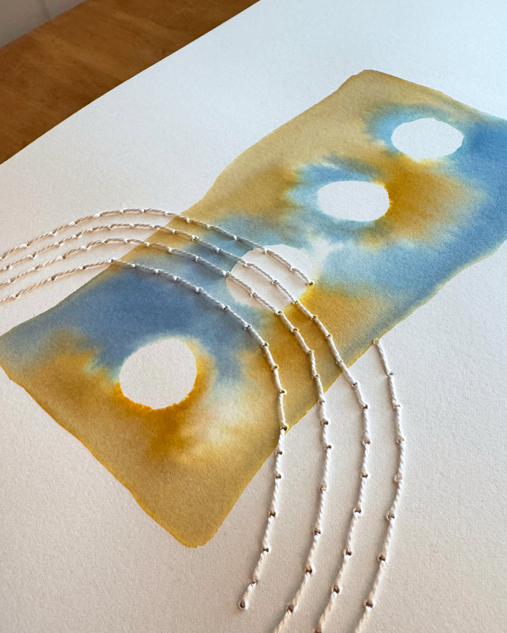Mixed Media by Anastasia Greer titled "Off Track" - 4.