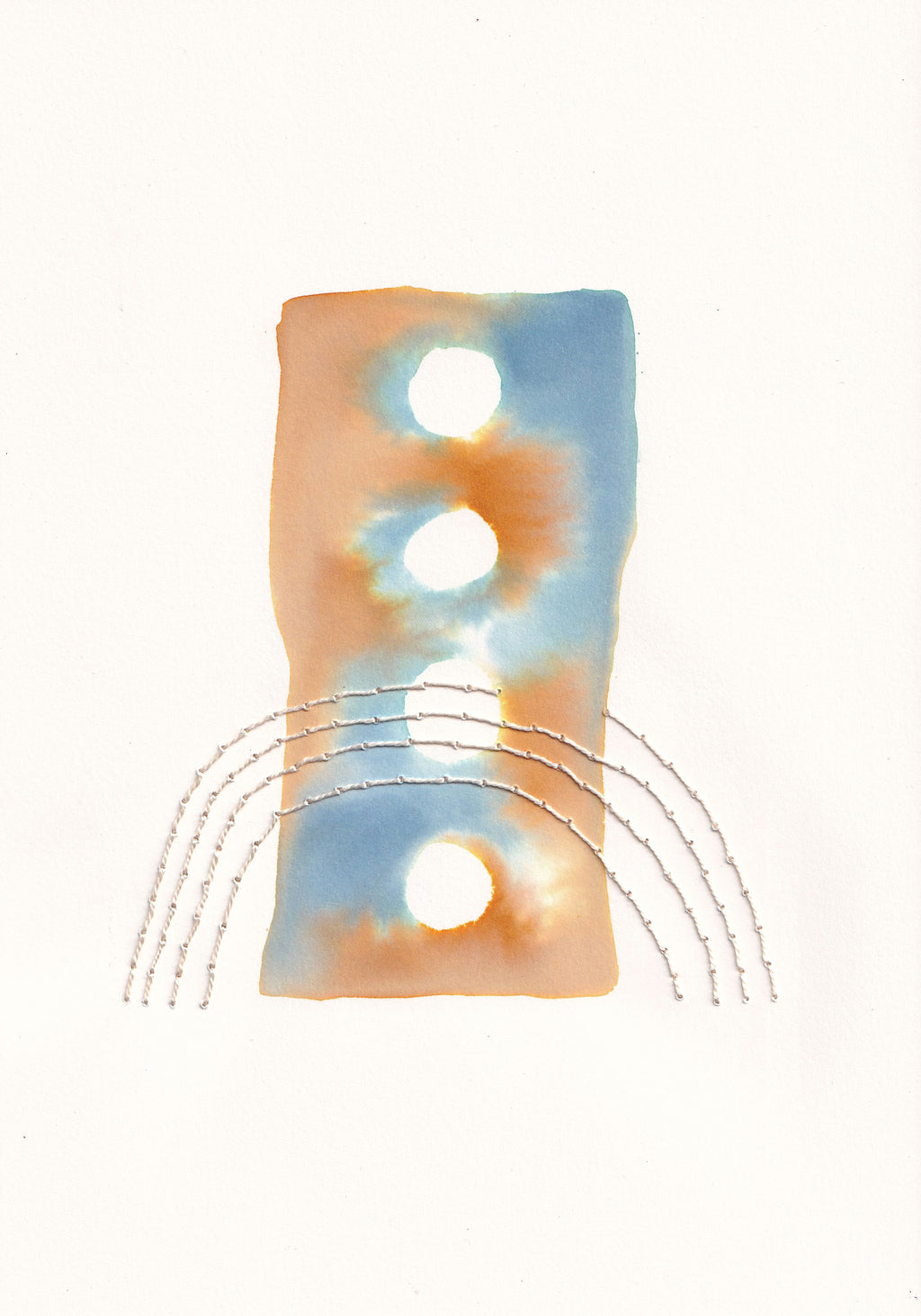 Mixed Media by Anastasia Greer titled "Off Track" - 2.