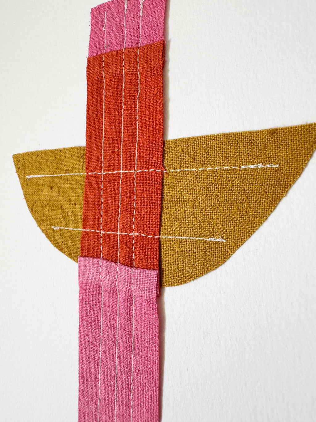 Mixed Media by Anastasia Greer titled "Popsicle Stick Afloat" - 4.