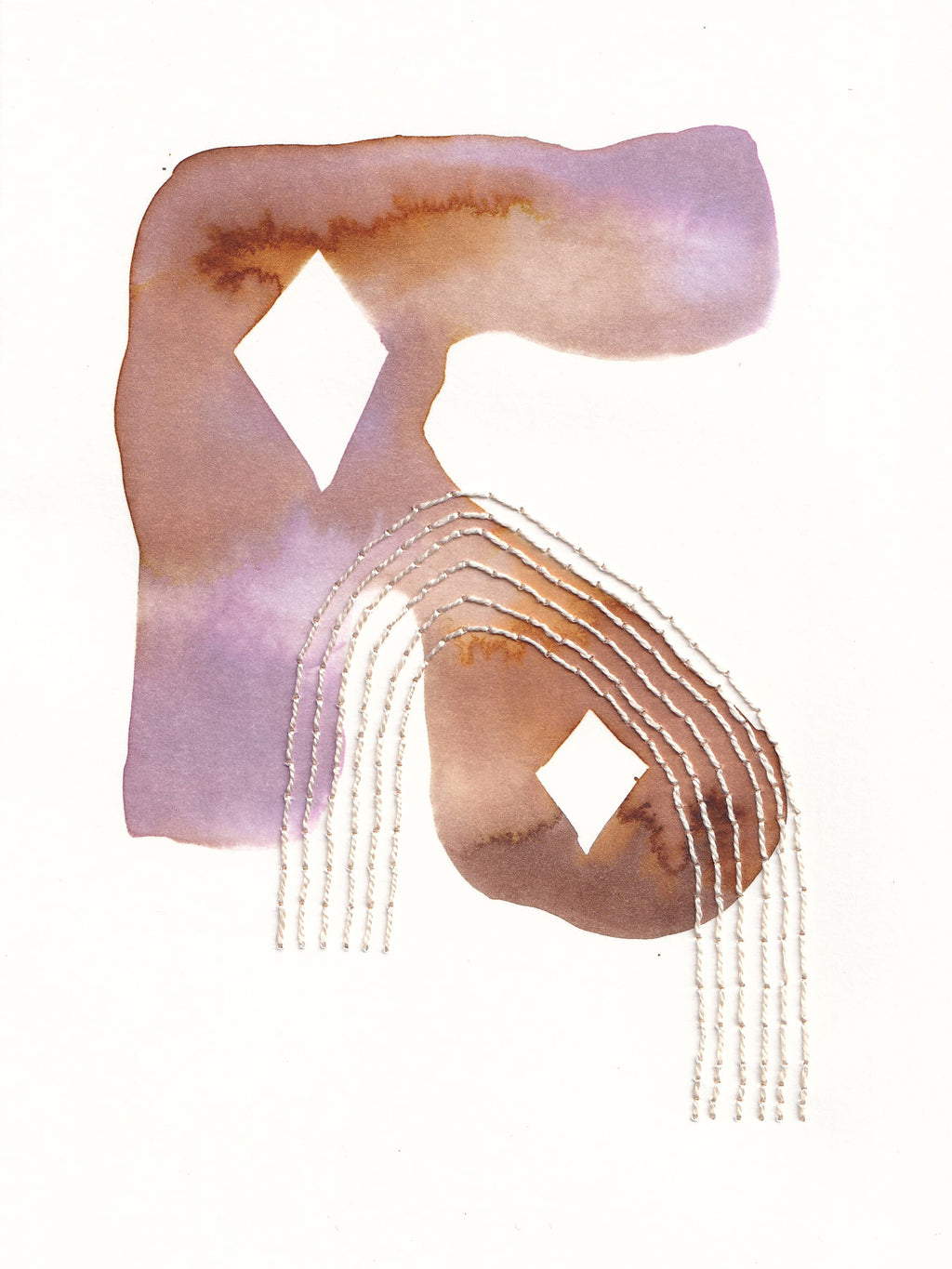 Mixed Media by Anastasia Greer titled "The Long Way Around" - 2.