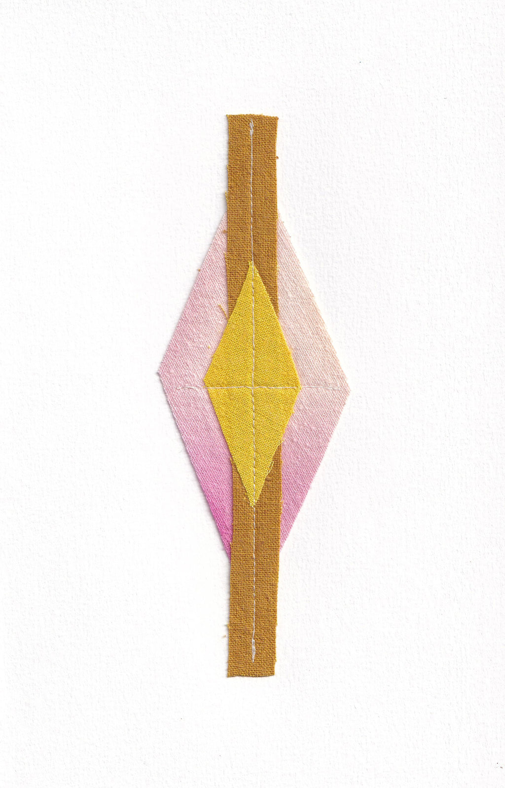 Mixed Media by Anastasia Greer titled "Unruly Diamond" - 2.