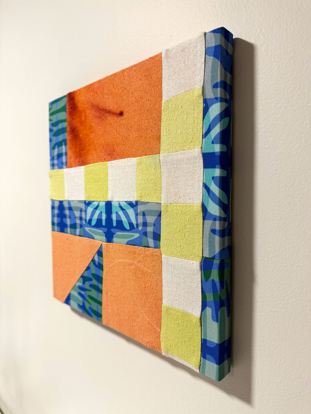 Painting by Anastasia Greer titled "When Plants Swim Like Goo" - 3.