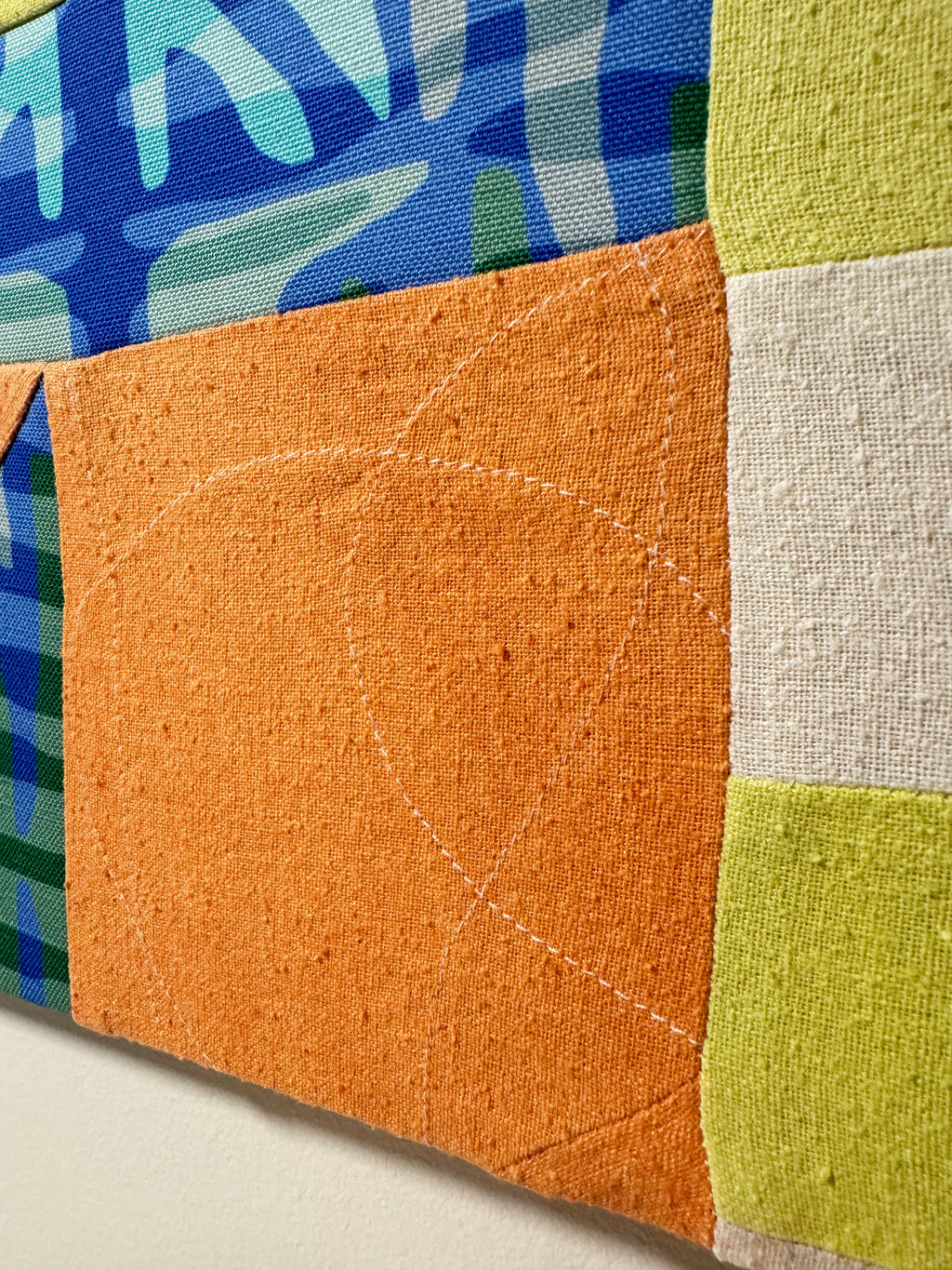 Painting by Anastasia Greer titled "When Plants Swim Like Goo" - 4.