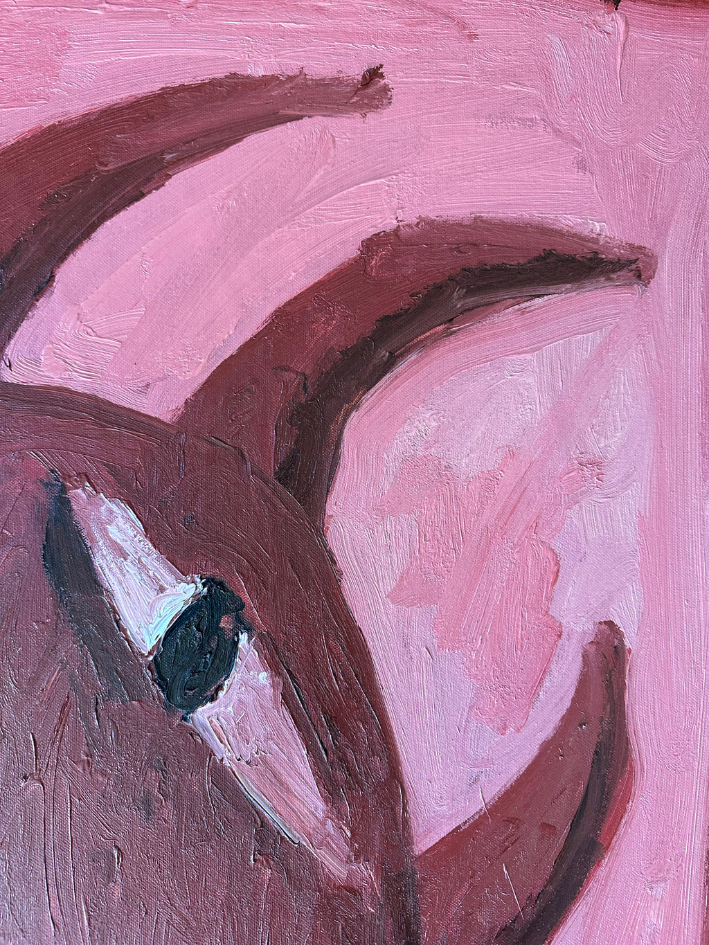 Painting by Andrew Alba titled "El Diablo" - 3.