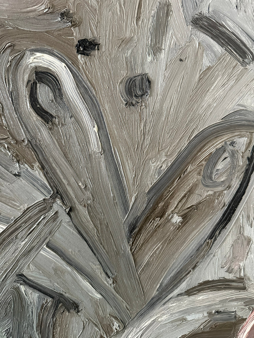 Painting by Andrew Alba titled "Girl Smoking" - 3.