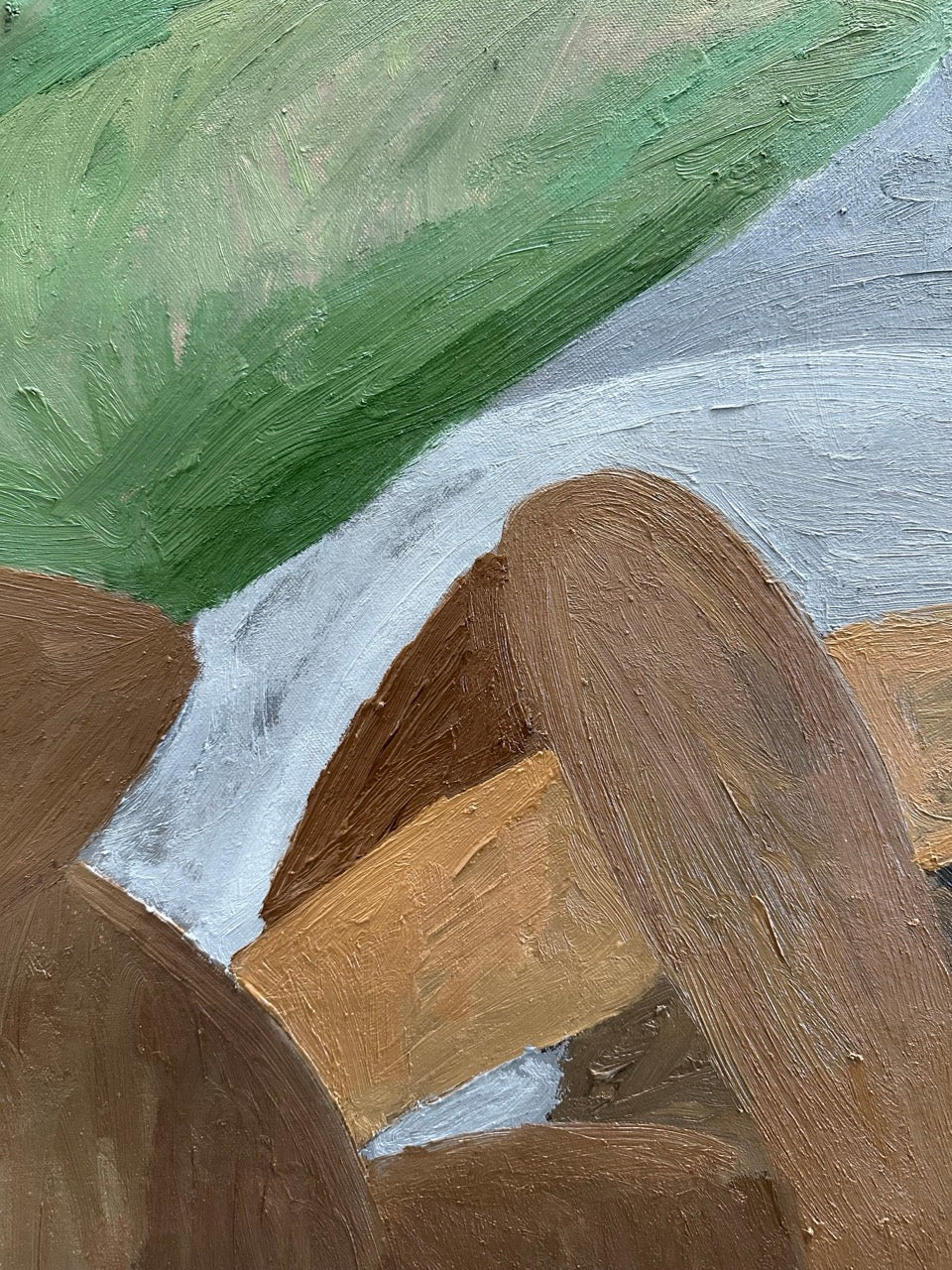 Painting by Andrew Alba titled "Grace" - 3.