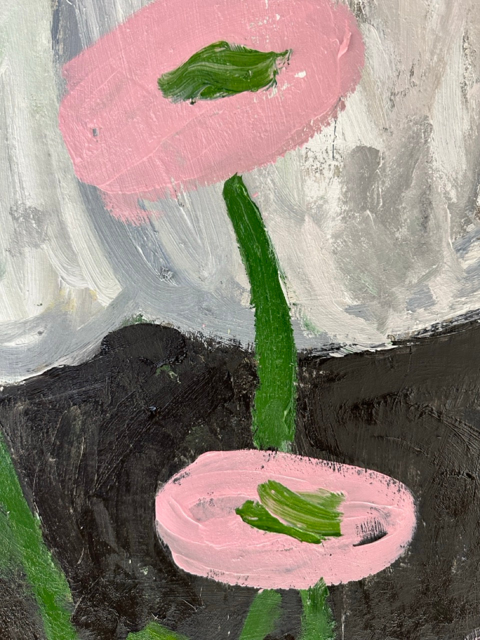 Painting by Andrew Alba titled "Las Caricias" - 4.