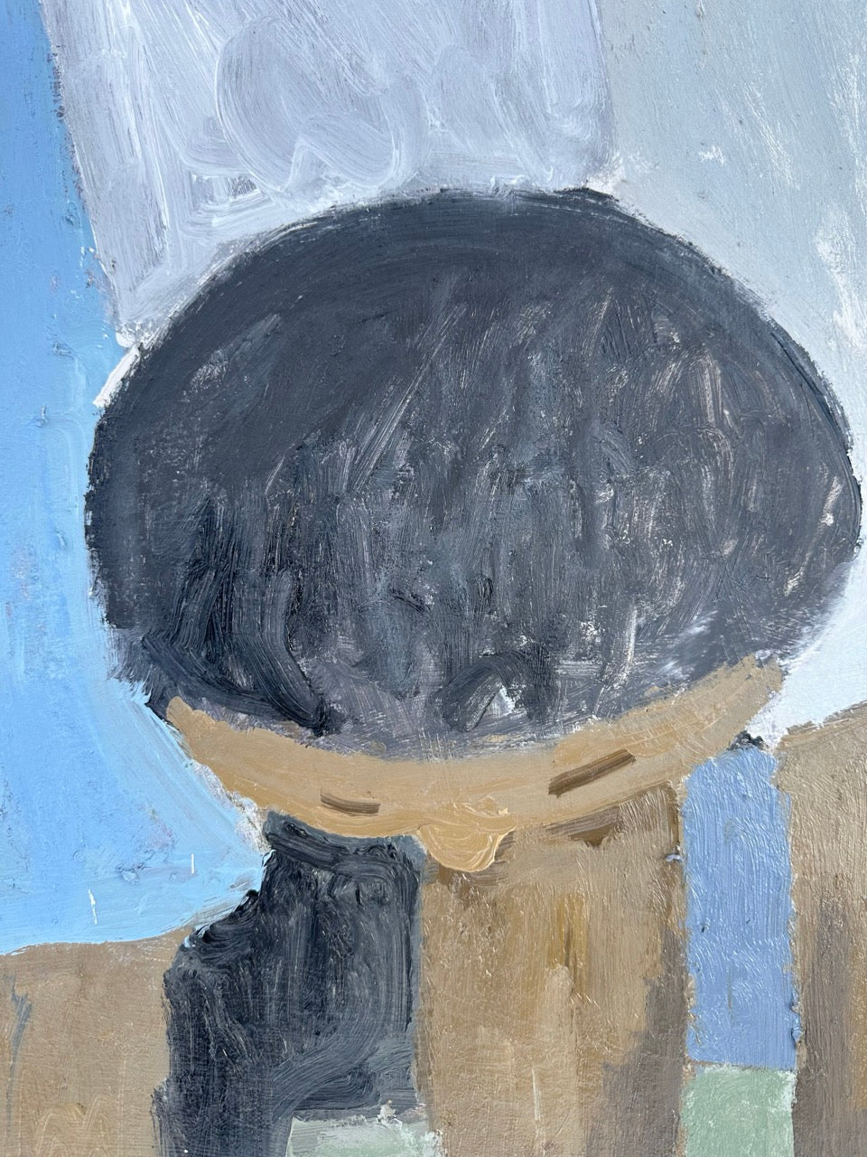 Painting by Andrew Alba titled "Sunflower" - 4.