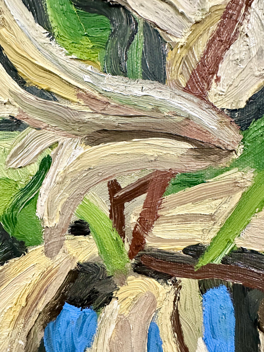 Painting by Andrew Alba titled "Lillies" - 3.