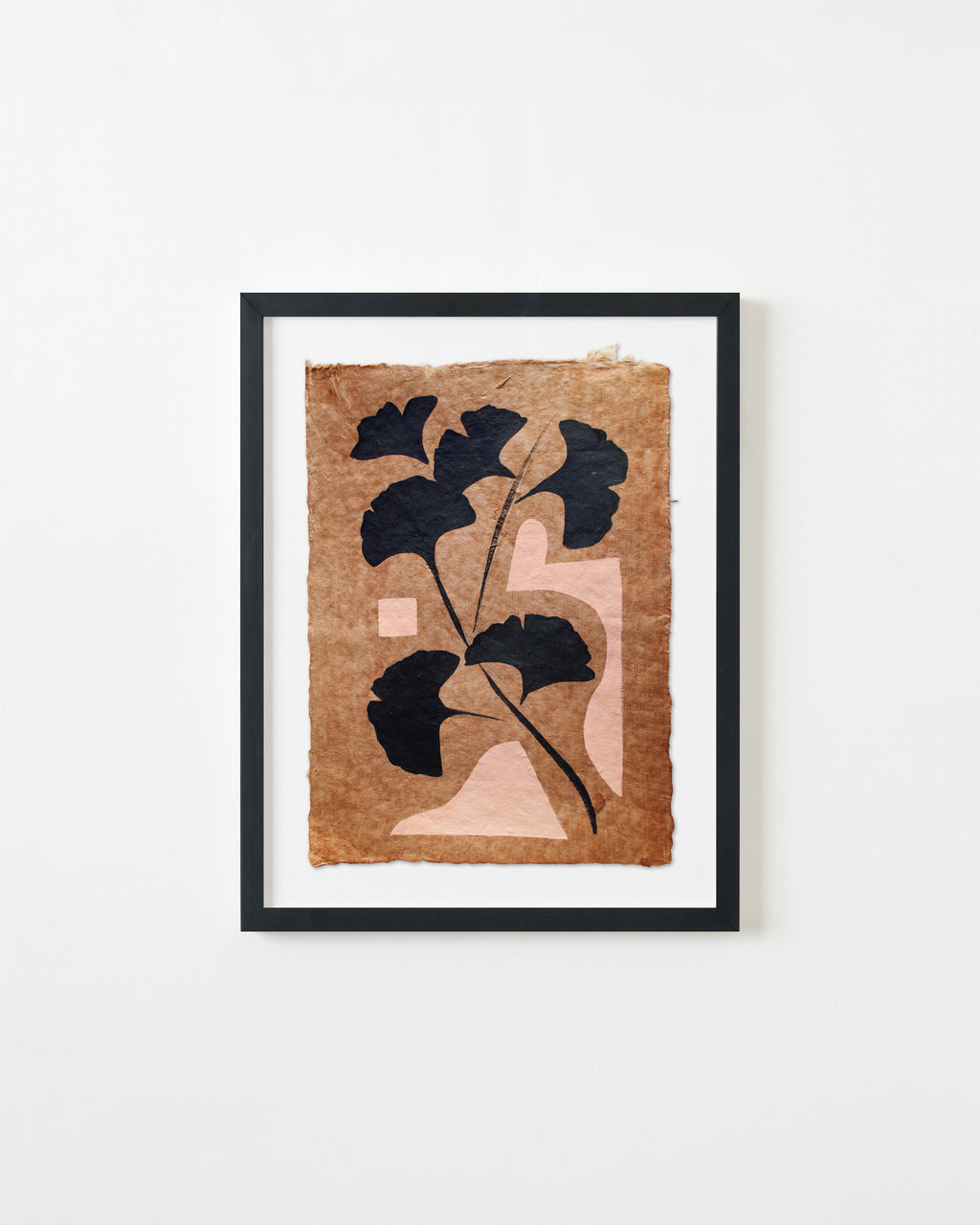 Painting by Anna Koeferl titled "Garden Study No. 1" - 3.