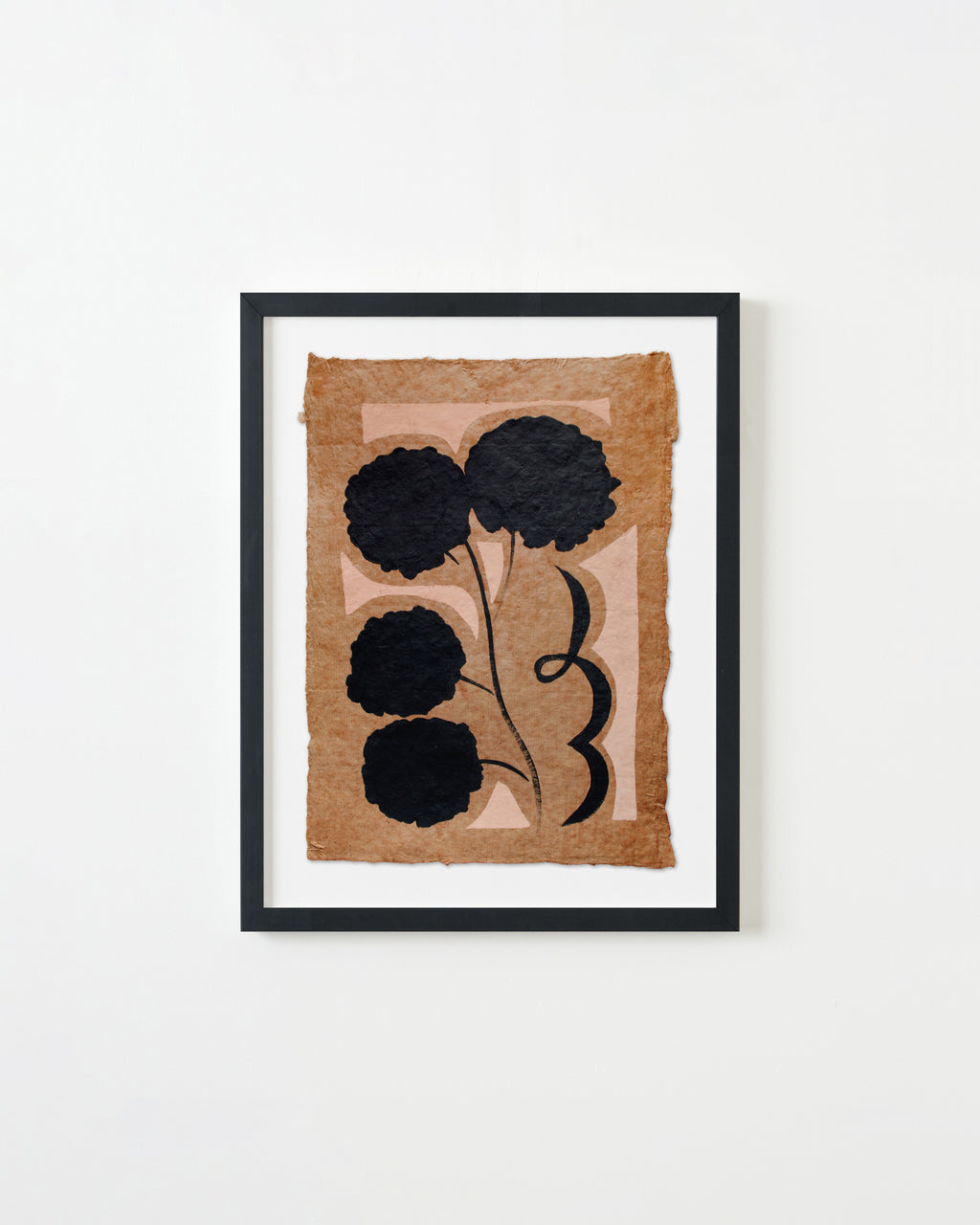 Painting by Anna Koeferl titled "Garden Study No. 2" - 3.