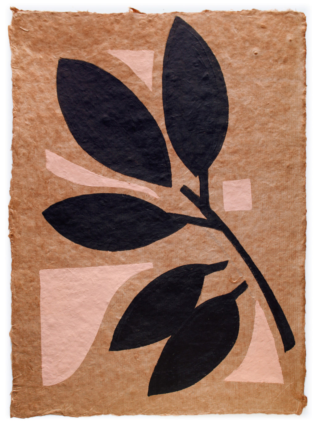 Painting by Anna Koeferl titled "Garden Study No. 3" - 2.