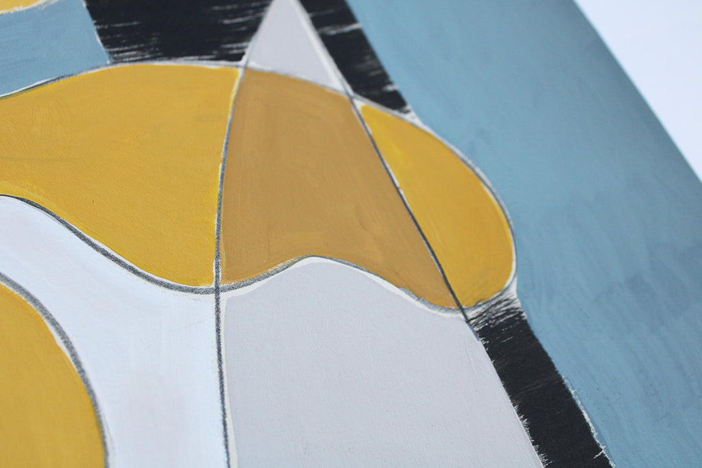 Painting by Anna Koeferl titled "Iris No. 3" - 3.