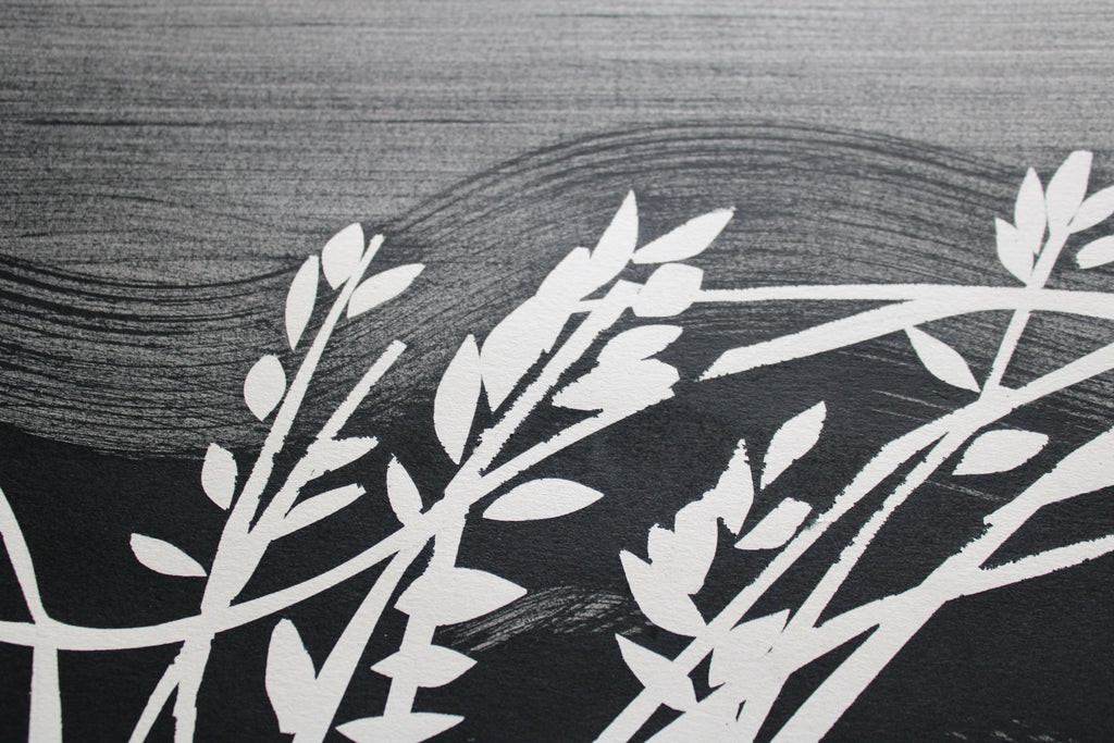 Painting by Anna Koeferl titled "Knotted Vines No. 1" - 5.