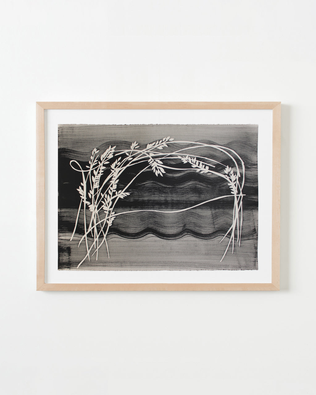 Painting by Anna Koeferl titled "Knotted Vines No. 1" - 4.