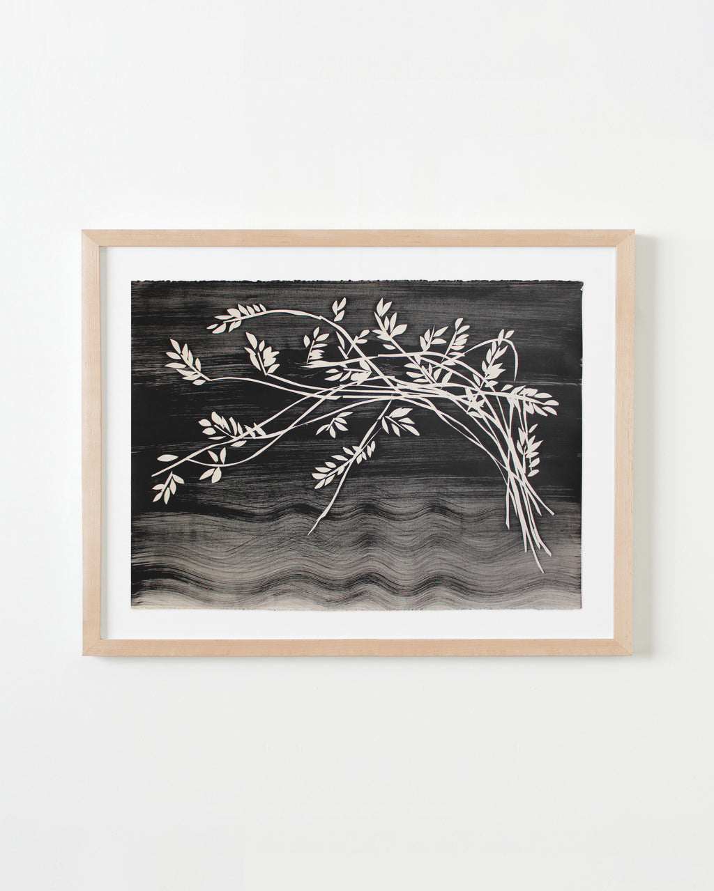 Painting by Anna Koeferl titled "Knotted Vines No. 2" - 4.