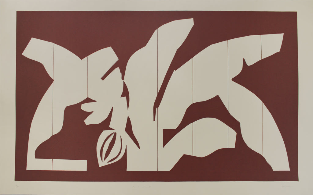 Print by Anna Koeferl titled "Musa" - 2.